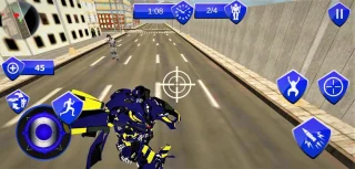 US Police Robot Car Revenge Transform 64 Bit Source Code