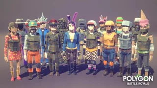 POLYGON Battle Royale - Low Poly 3D Art by Synty