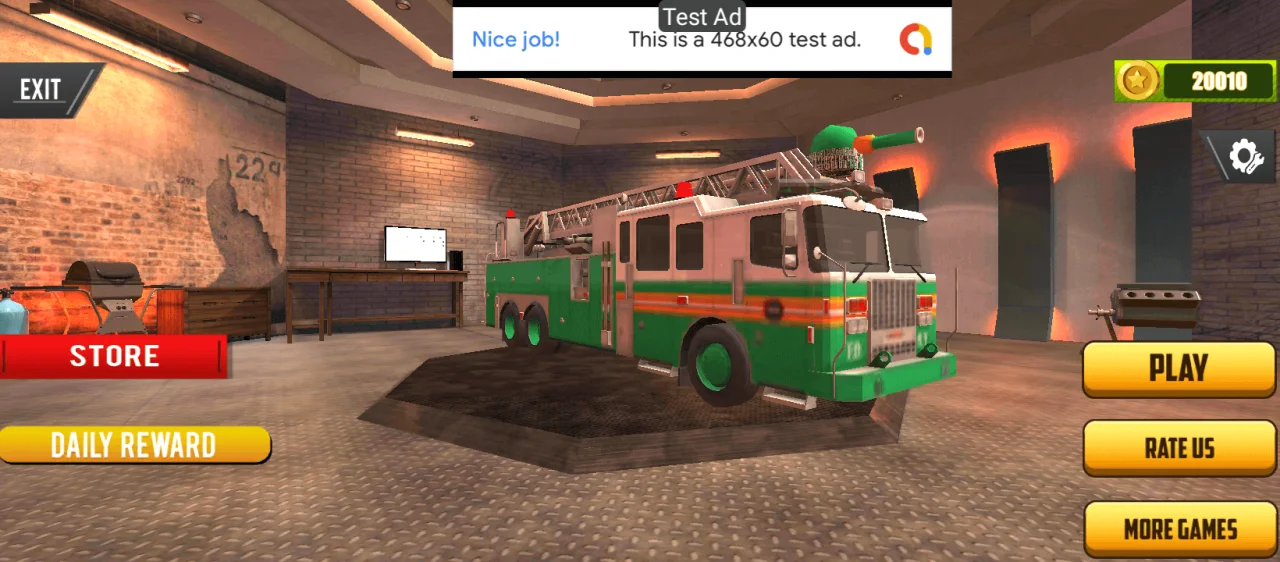 Rescue Fire Truck Simulator: Driving Game — screenshot 1