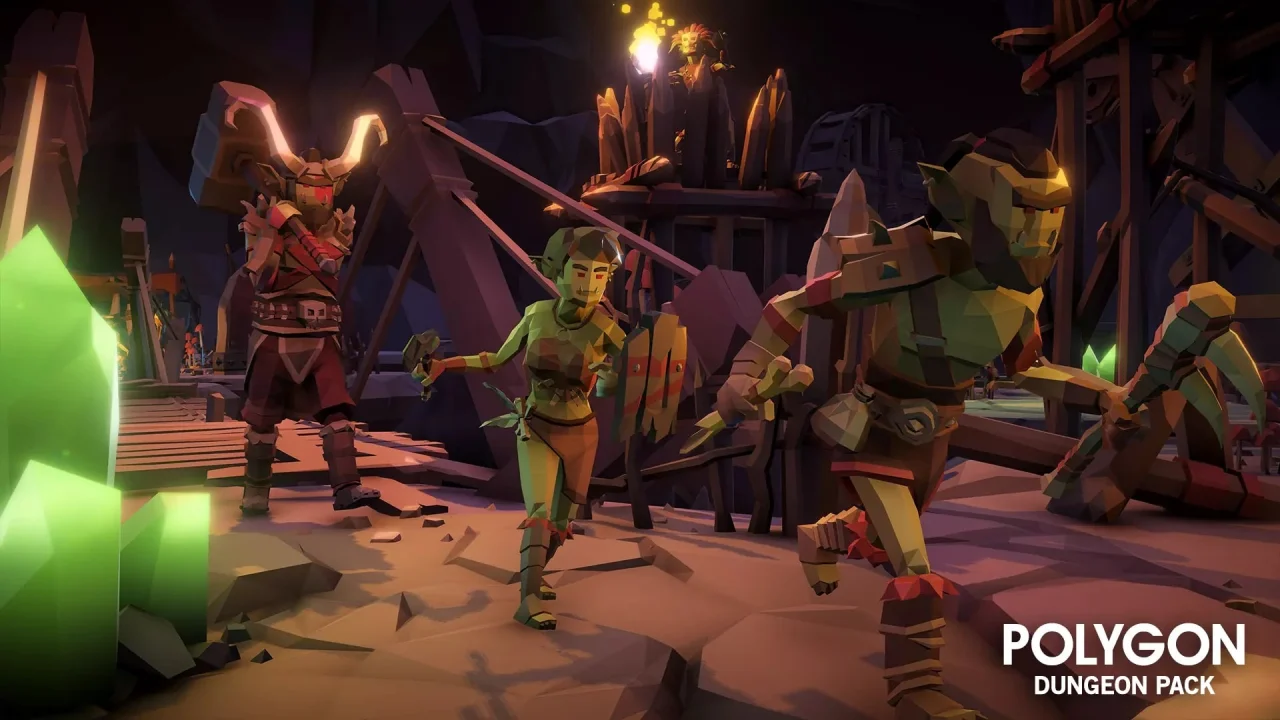 POLYGON Dungeons - Low Poly 3D Art by Synty — screenshot 8