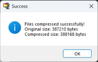 Files Compressor/Decompressor