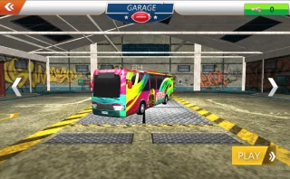 American Football Passenger Bus Game: Coach Simulation Game
