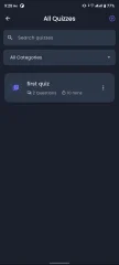 Quiz App with Admin Dashboard