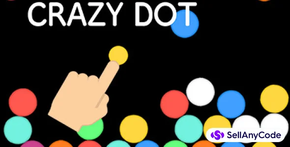 Crazy Dot - 2D Game Template — cover