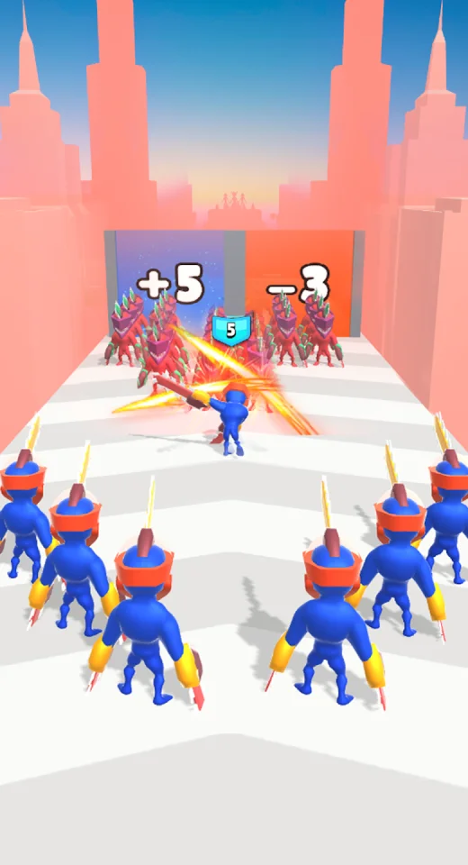 Blue Run and Merge — screenshot 10