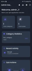 Quiz App with Admin Dashboard