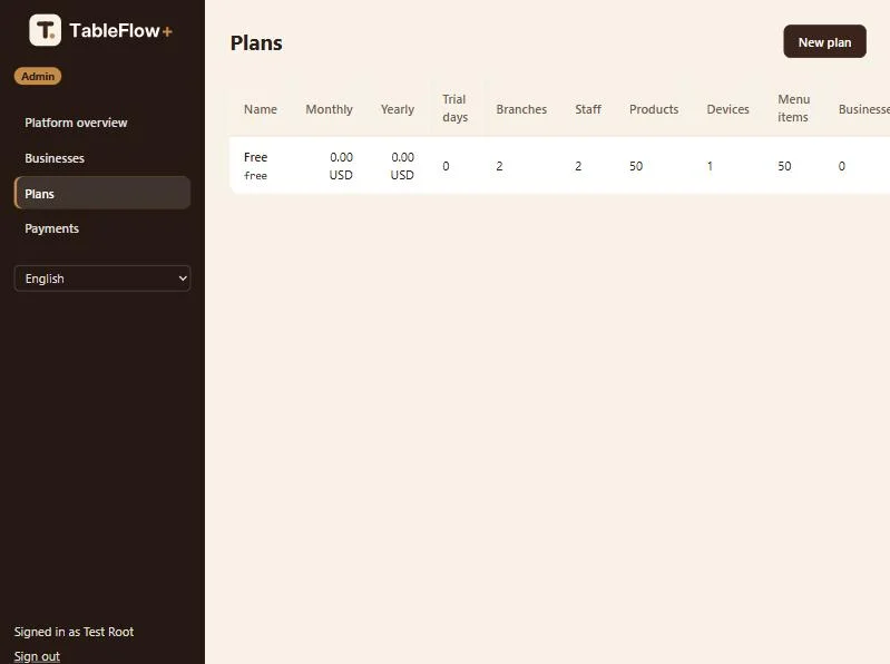 TableFlow+: Restaurant POS Kitchen, QR Menu & Delivery — screenshot 10