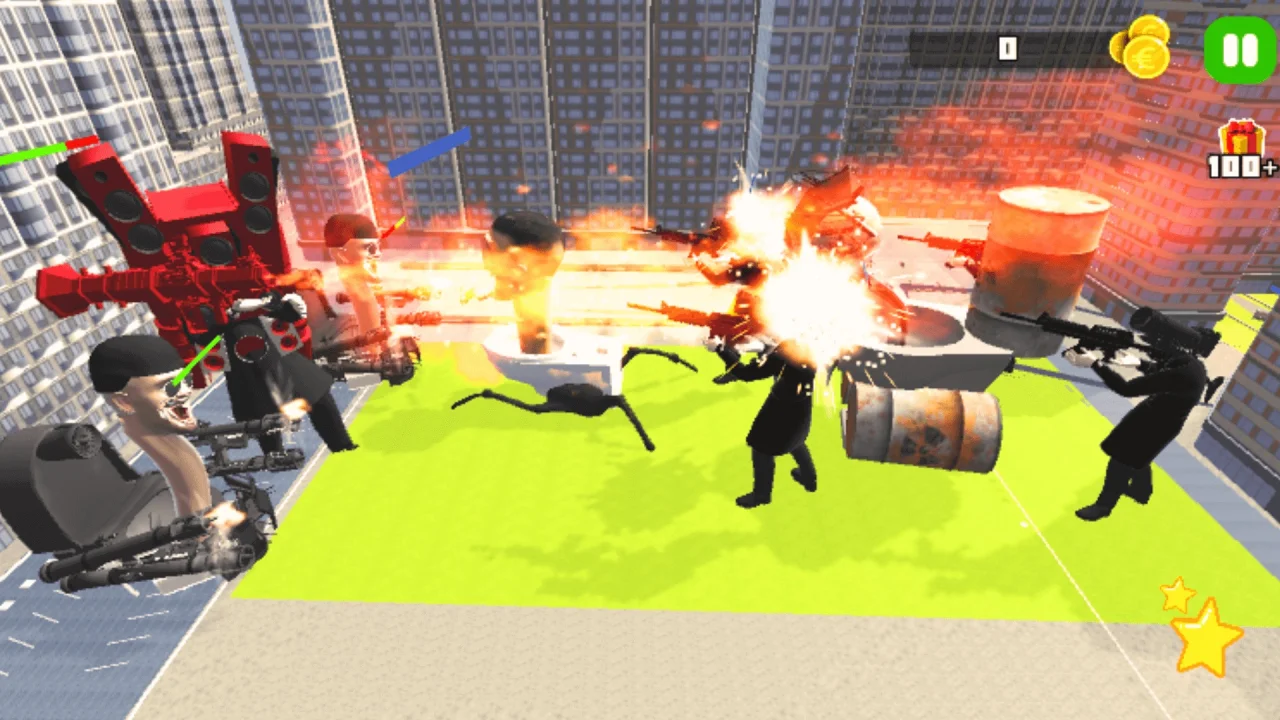 Merge Master Toilet War Fight — screenshot 2