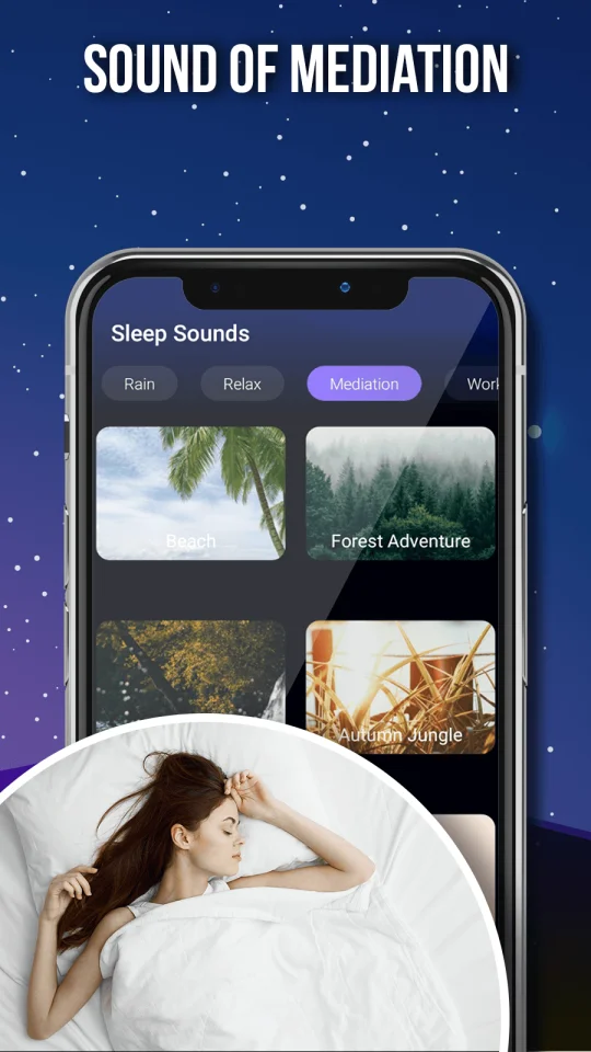 Sleep Sounds - Android App Source Code (Support Android 12) — screenshot 4