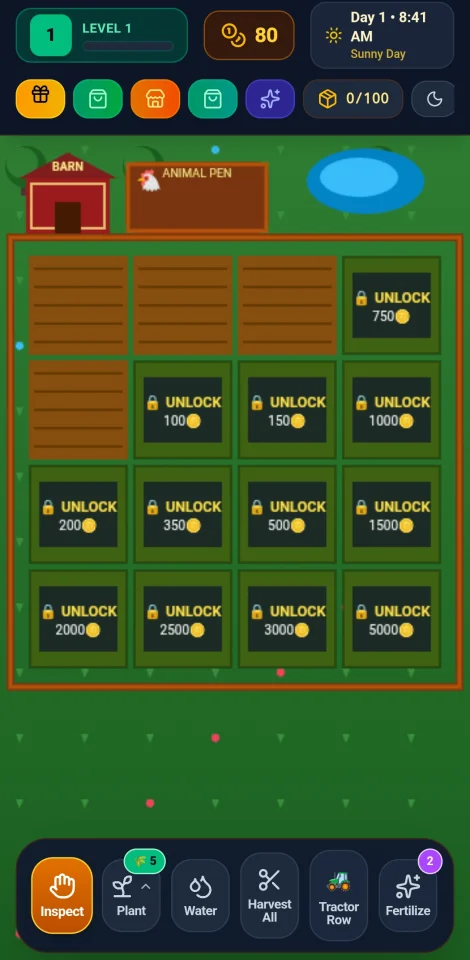 Farm Simulator 2D — screenshot 1