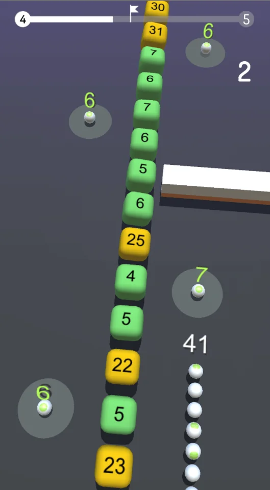 3D Snake vs Block — screenshot 3