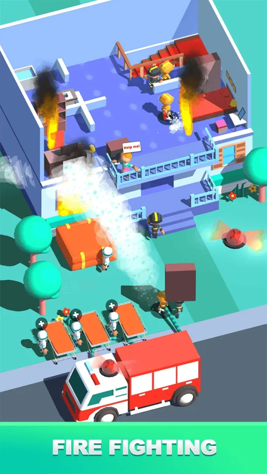 Idle Firefighter — screenshot 2