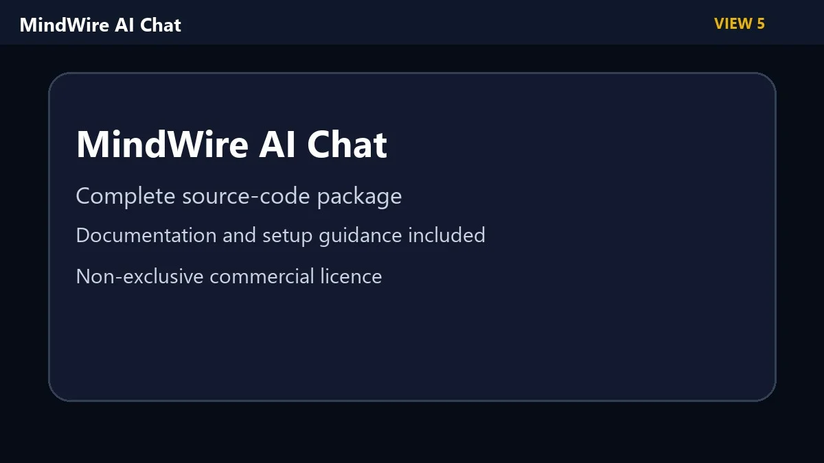 MindWire AI Chat — screenshot 4