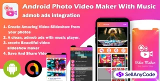 Android Photo Video Maker with Music: Slideshow Maker