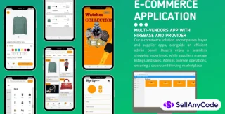 Flutter E-Commerce Web Application (Firebase + Provider)