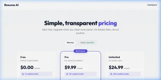 Resume AI the Ultimate AI-Powered Resume Builder & ATS Scanner (SaaS)