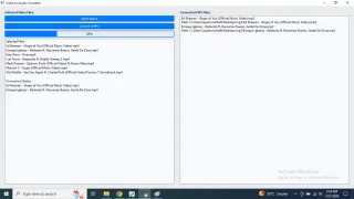Batch Videos to Audio Converter