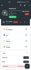 Manufacturing Dashboard & Ledger Auto-Build APK Template