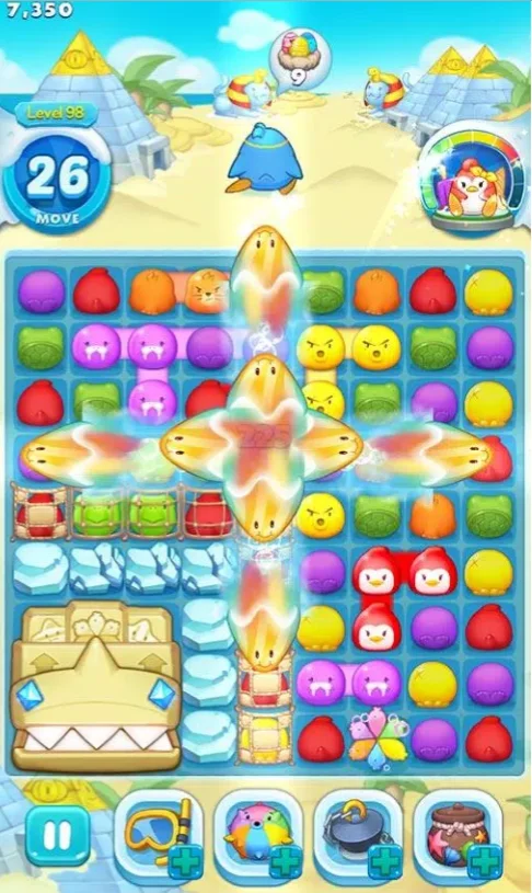 Air Penguin Puzzle Match 3 RPG - Unity Source Code — screenshot 5
