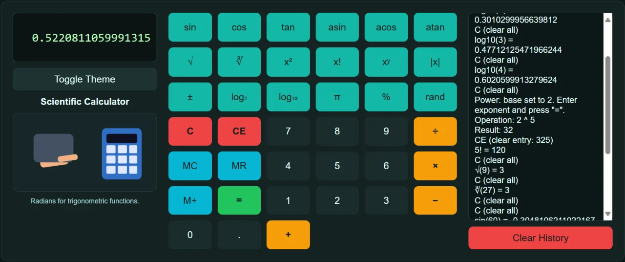 Scientific Calculator — screenshot 4