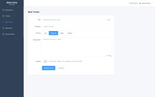 TenantHelp Multi-Tenant Help Desk & Ticketing System (Spring Boot + Vue 3)