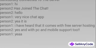 Chat Application with GUI and Server (Free Hosting)