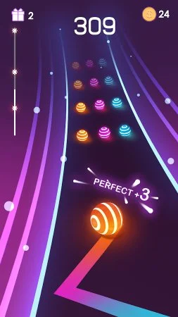 Dancing Road: Colour Ball Run — screenshot 1