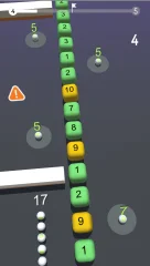 3D Snake vs Block