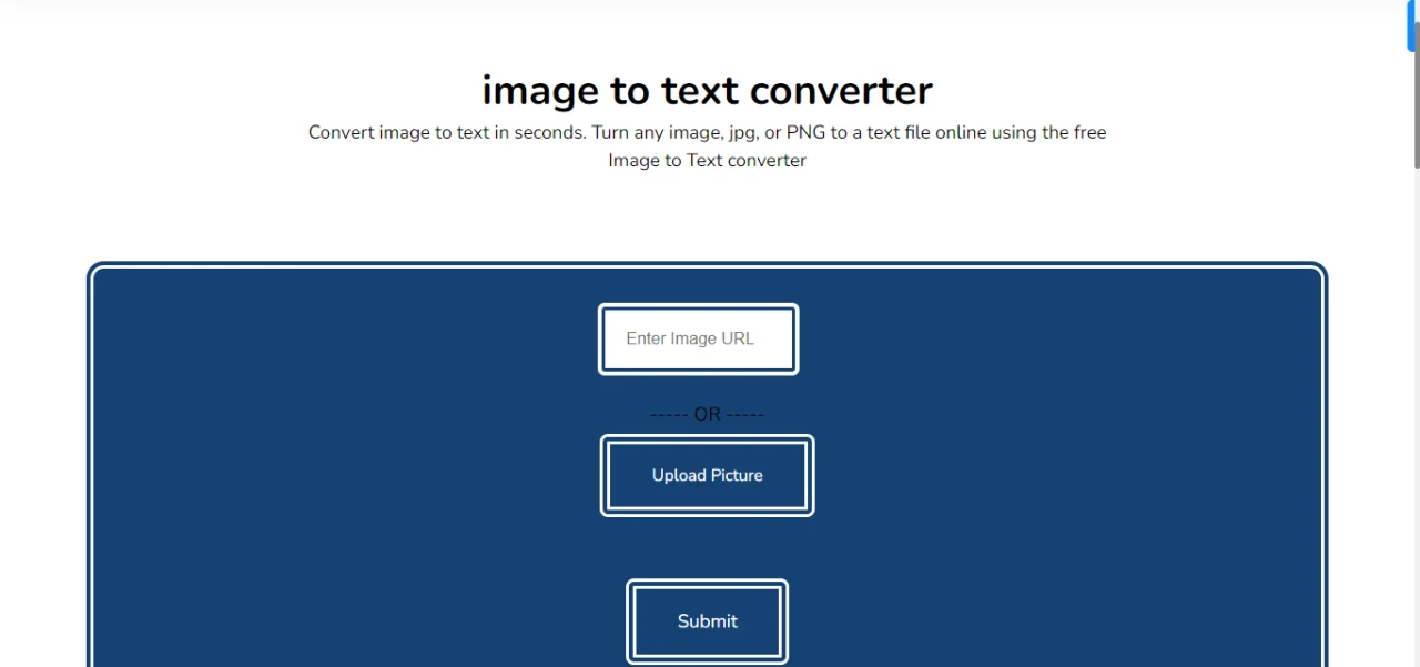 Image to Text Converter Script — screenshot 3