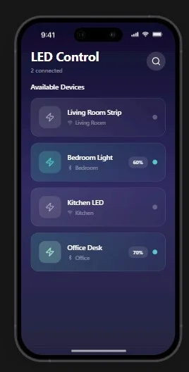 LED Light Controller WiFi-Bluetooth — screenshot 4