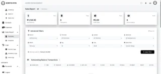 Web-Based Bizmatech POS Management System with Data Analytics