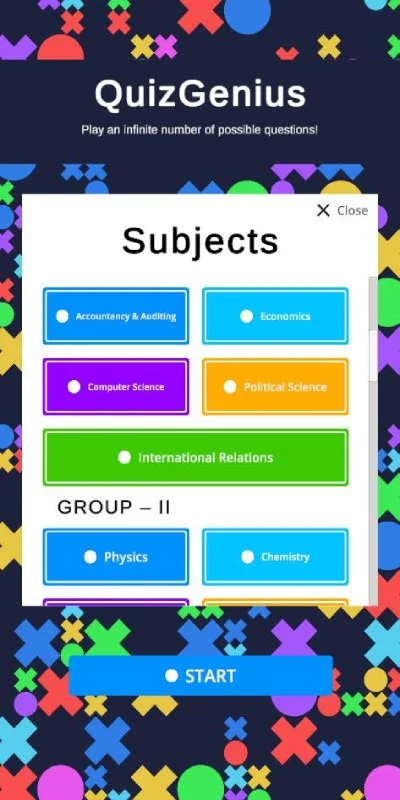 QuizGenius - Infinite Quizzes by AI — screenshot 2