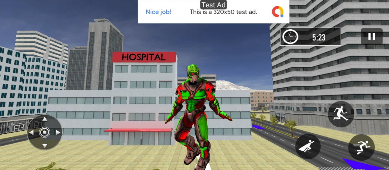 Flying Super Hero Rescue Robot 2021 — screenshot 7