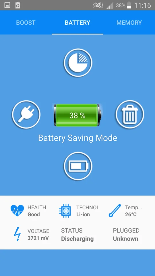 Battery Saver & RAM Booster Pro + AdMob — screenshot 2