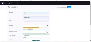Counselling Information System