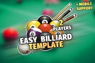 Easy 8 Ball Pool (Billiard) Template (PC/Mobile)