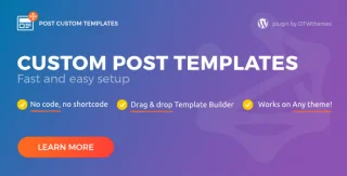 Post Custom Templates Pro - WordPress Plugin