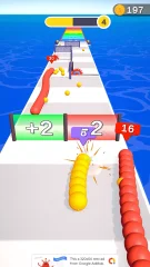 Snake Rush 3D Unity Game + AdMob