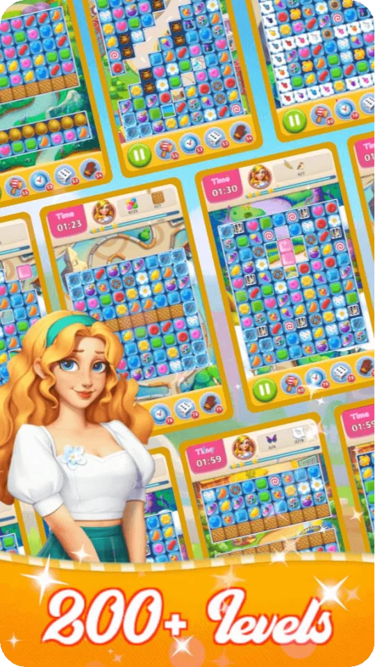 Tile Crush Candy Adventure – Candy Matching Kit — screenshot 6