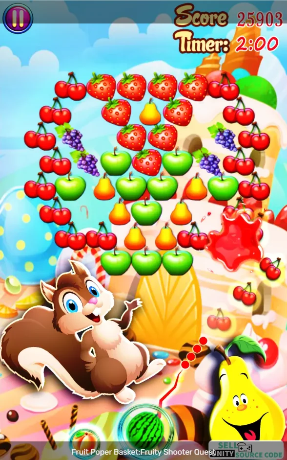 Fruit Poper Basket: Fruity Shooter Quest — screenshot 4