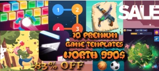 Mega Bundle Offer: 36 Premium Quality Unity 3D - 2D Games