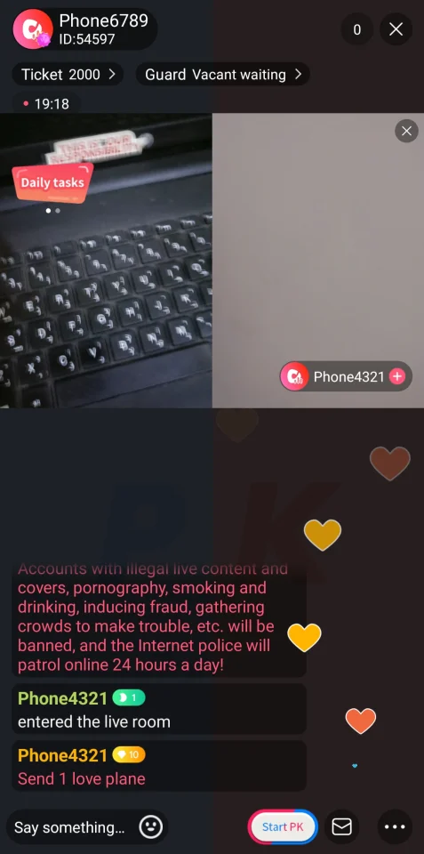 M Live App — screenshot 5