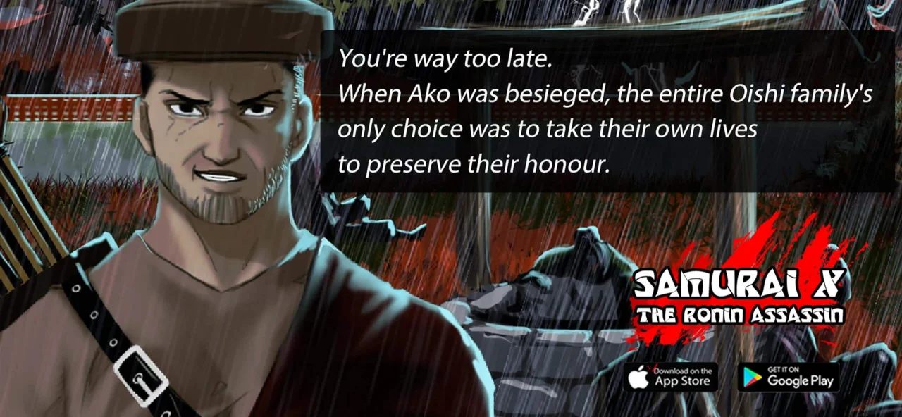 Samurai X Game Unity Source Code — screenshot 1