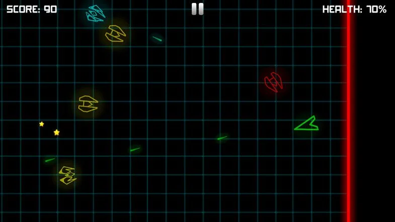 Neon Space Fighter — screenshot 1
