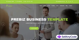 Prebiz Digital Corporate Business Template