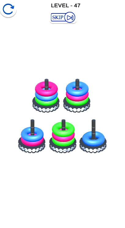 Hoop Stack 3D Puzzle — screenshot 3