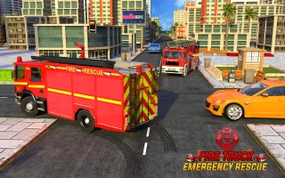 American Fire Fighter Truck: City Emergency Rescue