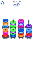 Hoop Stack 3D Puzzle