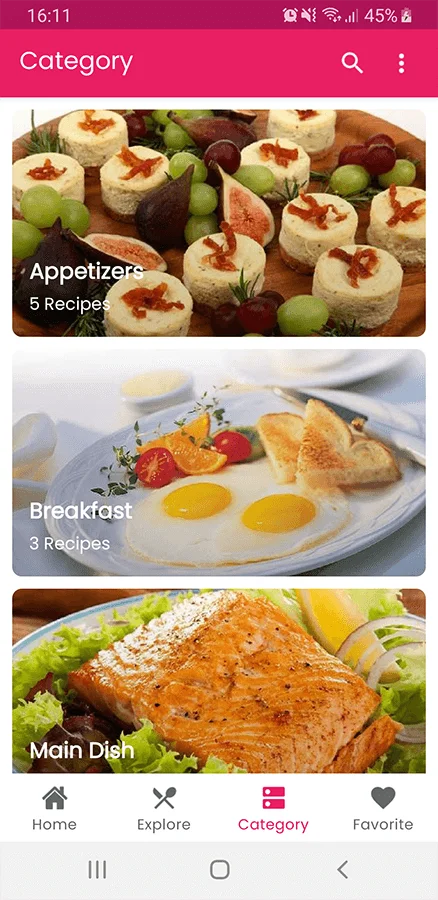 Your Recipes App — screenshot 3