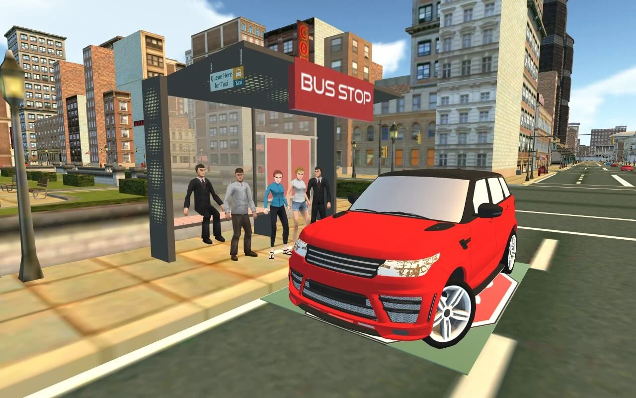 Passenger Taxi Car Rush Drive 2k21 64 Bit Source Code — screenshot 4